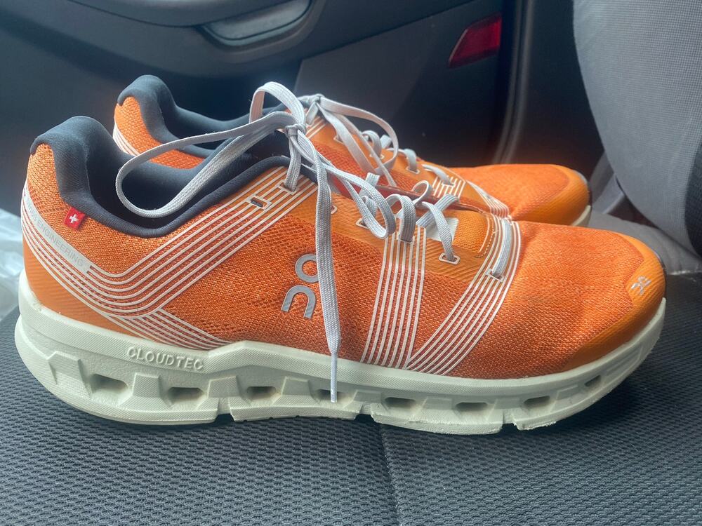 On Cloud Cloudgo Turmeric/Aloe Running Shoes Sneakers Men Sz 13